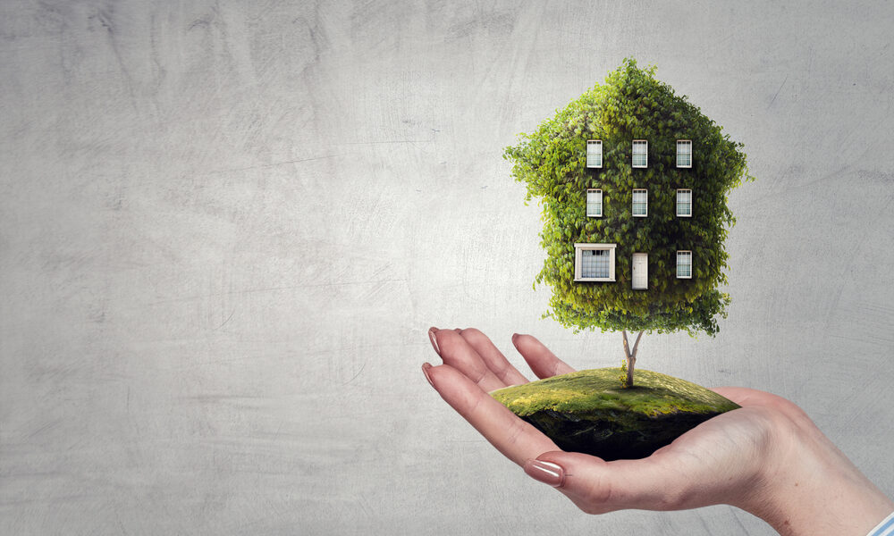 green home to lower carbon footprint