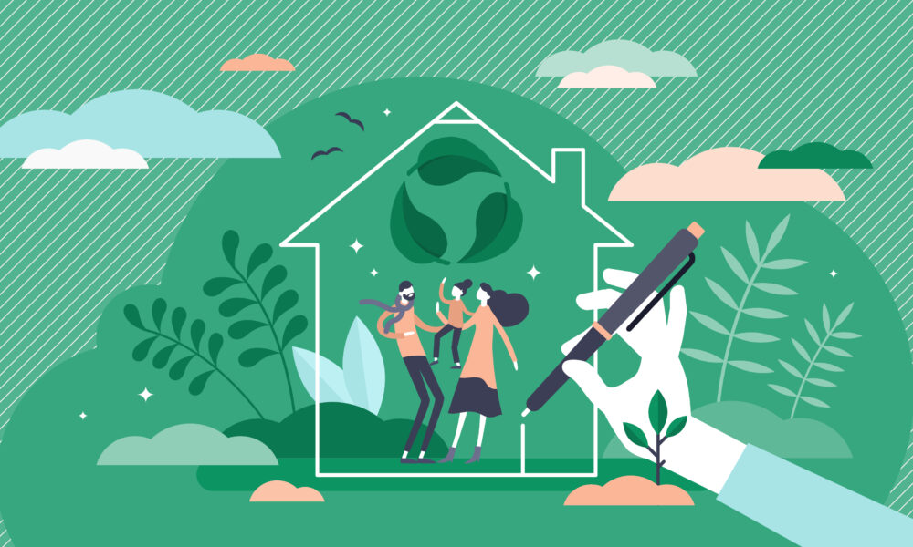 sustainable building material