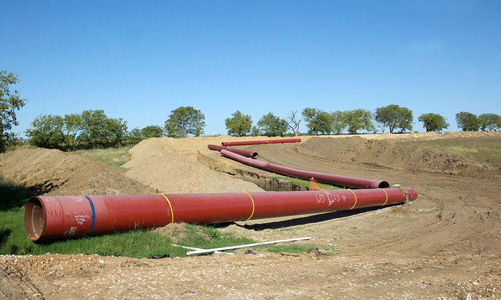 locate a pipeline when constructing an eco-friendly building