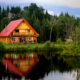 log cabins are eco-friendly options for people looking for new homes
