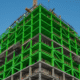 green building with peroglas