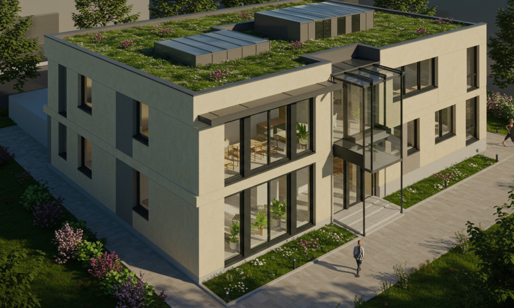 Curated visual reference: Eco Friendly Glazing Systems With Double Glazing For Penthouses Reference: Double Glazing Can Increase Epc Rating For Eco Friendly Buildings