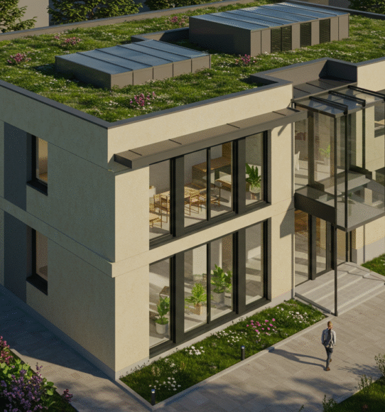 double glazing for green buildings