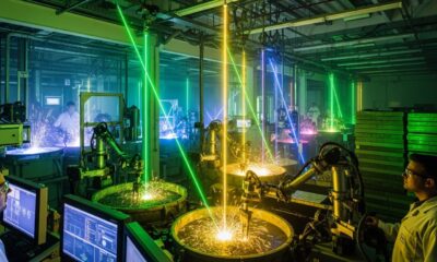 precision cutting green materials