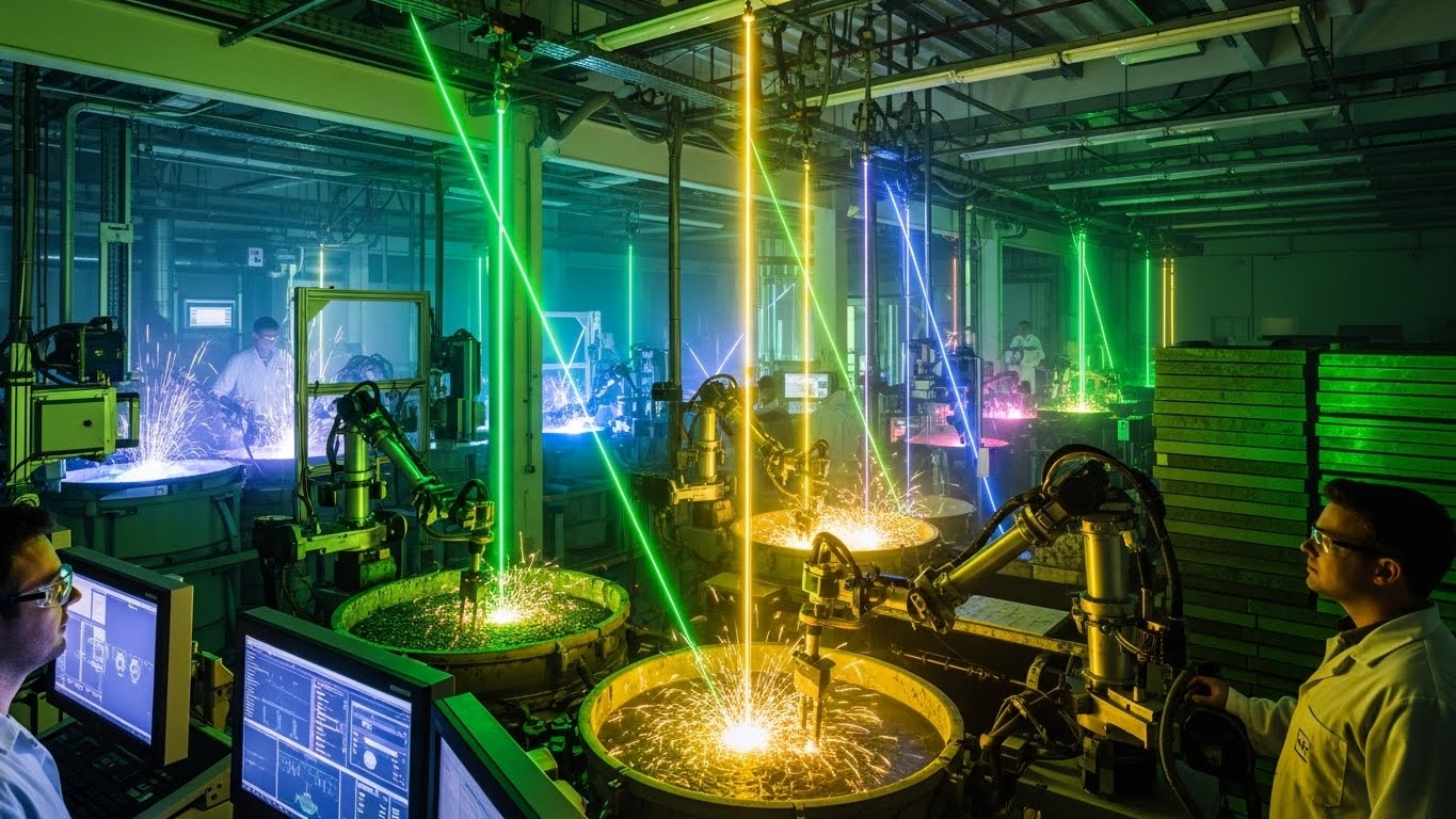 precision cutting green materials