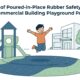 7 Benefits of Poured-in-Place Rubber Safety Surfacing for Commercial Building Playground Projects -- AI-generated illustration